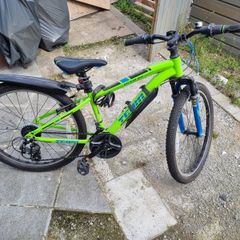 26" Mountain Bike with helmet and lock like new