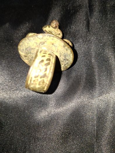 Genuine Antique Bronze Ring Dogon Mali Postage Available or Collection