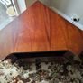 Vintage Mahogany TV Corner Cabinet Image 2
