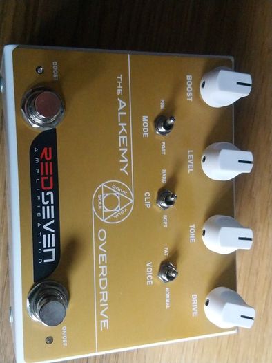 red seven alkemy overdrive / boost