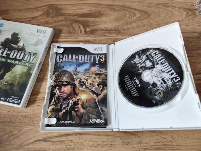 Wii Call of Duty 3 games bundle