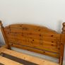 Solid pine double bed Image 3