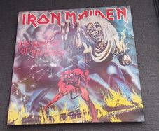 Iron Maiden, Number of the Beast. UK first press