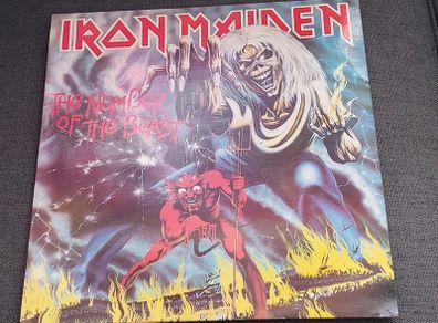 Iron Maiden, Number of the Beast. UK first press