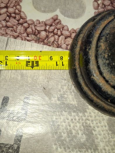 Vintage Black Librasco Cast Iron and Brass Kitchen Scales around 1930s Postage Available or Collection