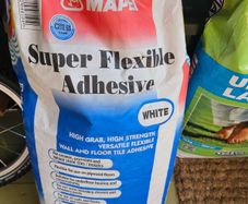 Mapei Super Flexible White Tile Adhesive