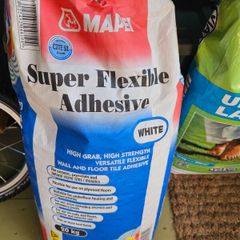 Mapei Super Flexible White Tile Adhesive