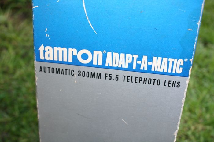 TAMRON SP 300mm F/5.6 TELE MACRO Lens With C/Y conversion adapter from JAPAN