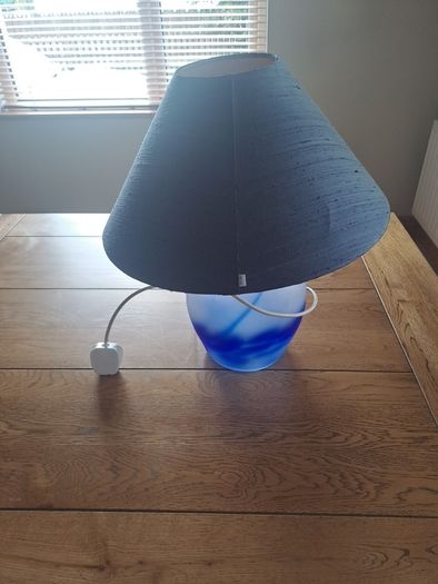 blue lamp