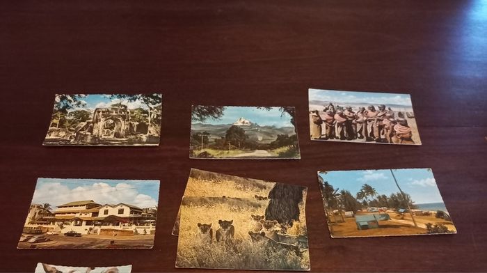 Vintage Postcards  Irish/European/African
