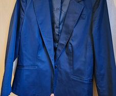 Tommy Hilfiger cotton Slim Fit Single Breasted Blazer UK 10