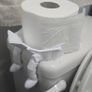 "TP-Buddy" Character Toilet Paper Holder - Whimsical Bathroom Wall Decor - Unique Housewarming Gift - Fits Standard & Mega Rolls - Fun Modern Bathroom Art Image 8