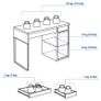 Ikea Micke Desk Black 105 X 50 Cm Image 3