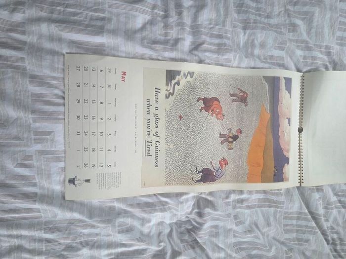 Guinness calender