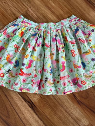 Oilily bird skirt age 10