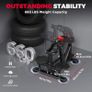 Power Tower Pull Up Bar Station&Assistance Machine,Multi-Function Adjustable Height Foldable Dip Station for Home Gym Workout, Heavy Duty Strength Training Fitness Equipment 360/400/600LBS Image 2