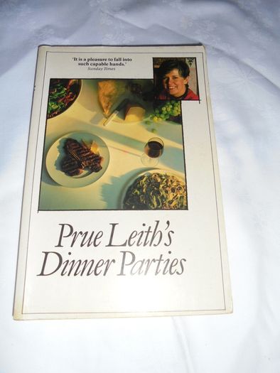Prue Leith's Dinner Parties Book for Sale