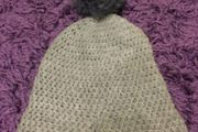 Silver winter hat