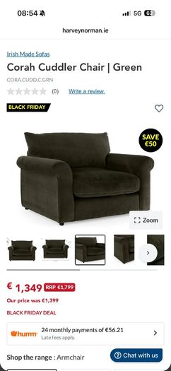 Snuggler chair