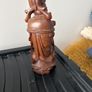 antique wooden hand carve man Image 5