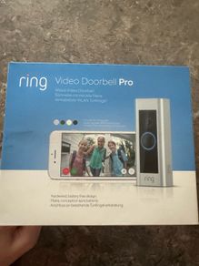Ring pro hardwired video doorbell