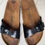 Birkenstock Black Patent Madrid mules Image 2