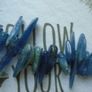Kyanite long nugget beads,Jewellery making supplies,Gemstone beads,Craft supplies Image 2