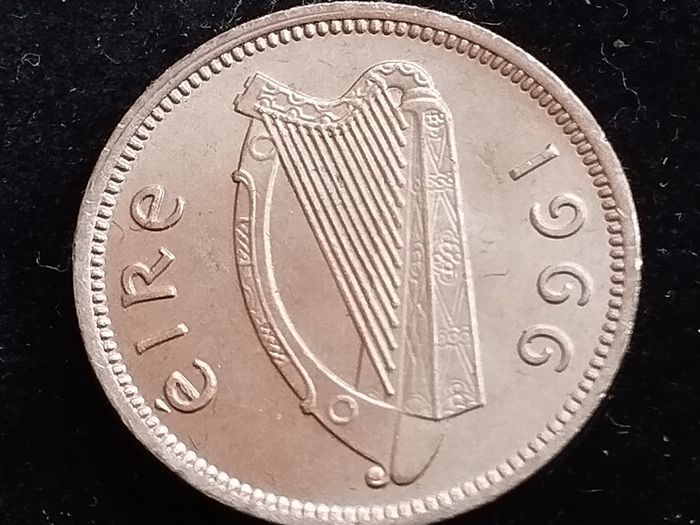 Ireland - 1966 - 3 Pence - Hare - UNC - KM.12a - [2229]