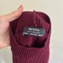 Burgundy Bershka Women's Top Image 3