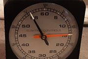 clock for the dark room/ photographer