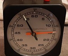 clock for the dark room/ photographer