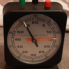 clock for the dark room/ photographer