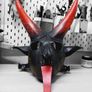 krampus leather mask Image 3