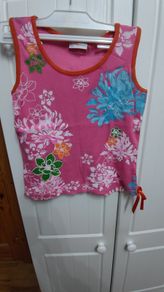 Pink Flower Top