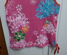 Pink Flower Top