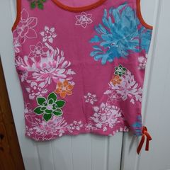Pink Flower Top