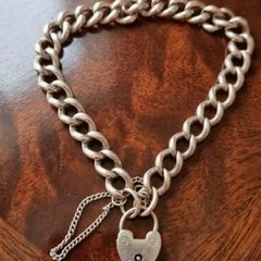 Antique Rose Gold Charm Bracelet