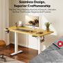 110 x 54 Electric Standing Desk ONE PIECE Height Adjustable Standing Desk Image 8