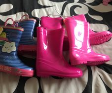 Girls wellies bundle bnwt size 11