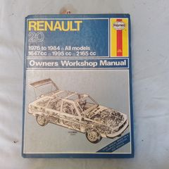 Renault 20 Workshop Manual.