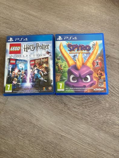 spyro & Lego Harry potter ps4 game bundle