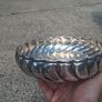 Sterling Silver Wave Bowl (7 Inches 241 grams) Image 3