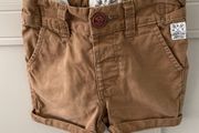 Next tan Shorts 9-12