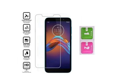 For Motorola Moto E6 Play Tempered Glass Premium Screen Protector Guard Film New - FHT10MTG