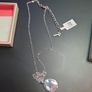 NEW Ted Baker silver color Necklace with small sparkling stones Image 6