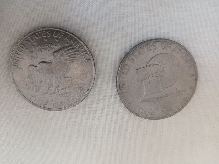 One dollar coins