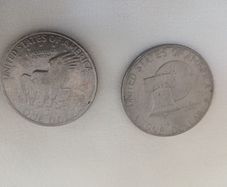 One dollar coins