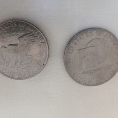 One dollar coins