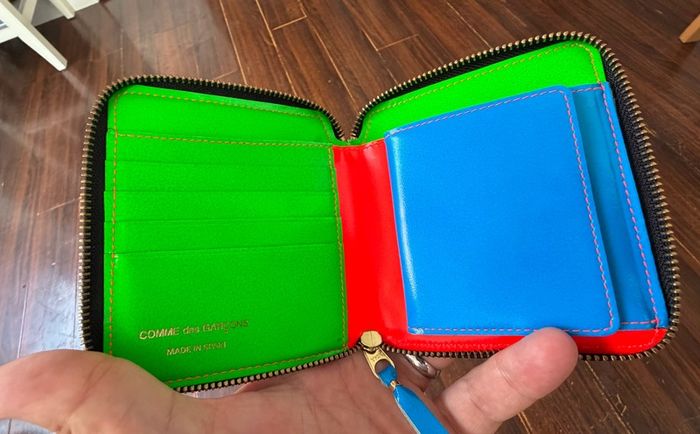 CDG Super Fluo Wallet