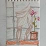 Original art Drawing contemporary Irish Art abstract painting Image 2